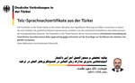 بیانیه تحلیلی و دستورالعمل اجرایی دانشیار: آسیب‌شناسی پذیرش مدارک زبان آلمانی در کنسولگری‌های آلمان در ترکیه